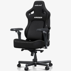 AndaSeat Kaiser 4 XL 6D Armrest Gaming Chair Carbon Black Fabric