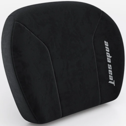 AndaSeat L Memory Foam Lumbar Pillow Black Fabric