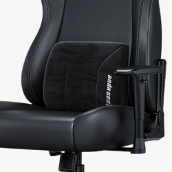 AndaSeat XL Memory Foam Lumbar Pillow Black Fabric