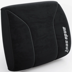 AndaSeat XL Memory Foam Lumbar Pillow Black Fabric