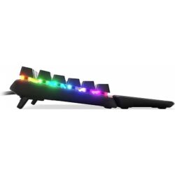 SteelSeries Apex 7 TKL Red Linear Mechanical Gaming Keyboard with Smart Display Black