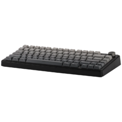 AULA F75 MAX Tri-Mode Mechanical Keyboard with TFT Screen Gradient Grey Side-Engraved Keycaps Reaper Switch