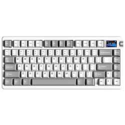 AULA NOVA75 Smart Mechanical Keyboard White + Grey – Star Vector Switch