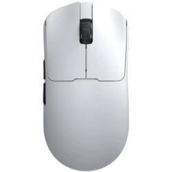 AULA SC380 Pro PAW3311 12000DPI Gaming Mouse With Dock – White