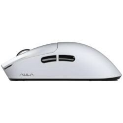 AULA SC380 Pro PAW3311 12000DPI Gaming Mouse With Dock – White