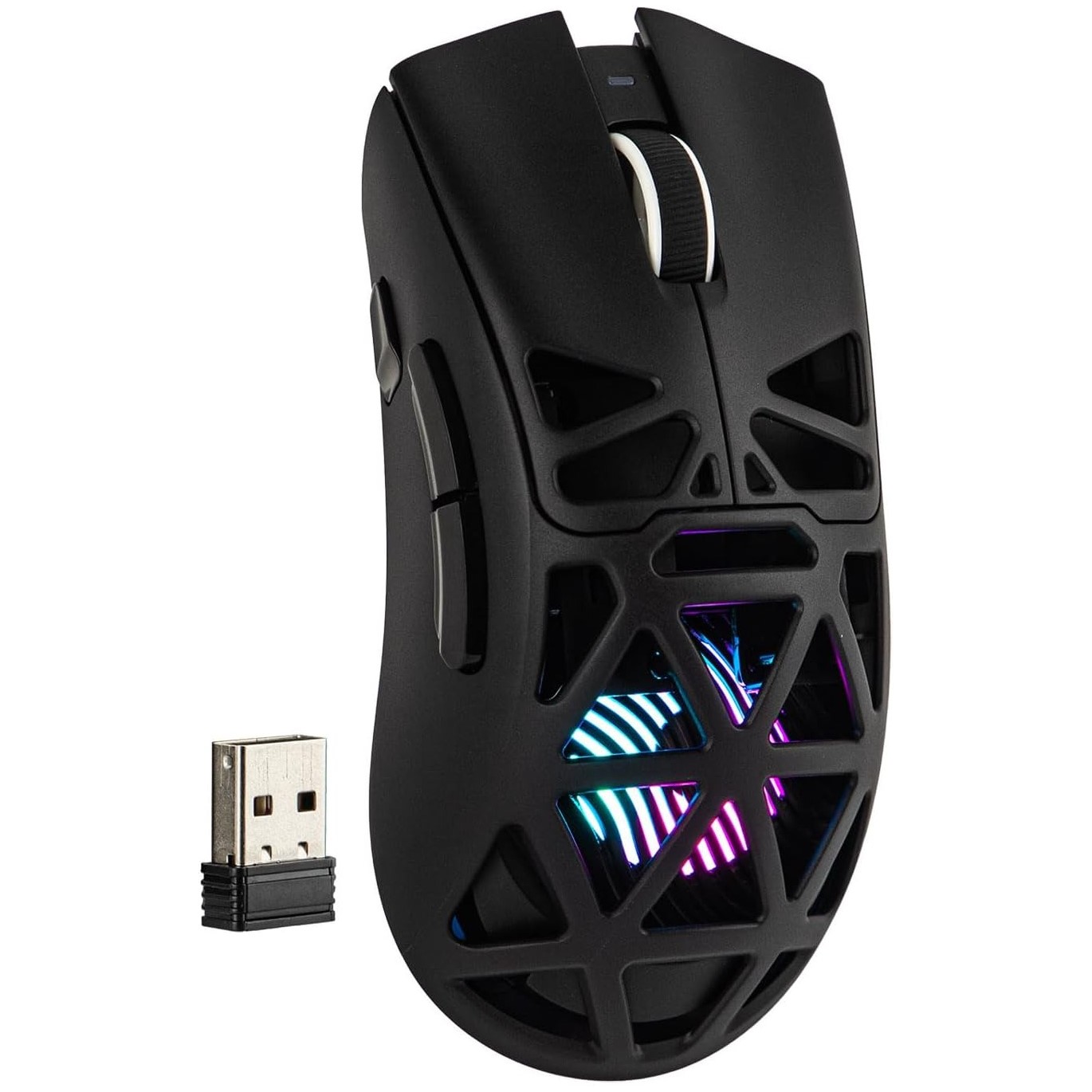 Aula SC620 2.4G/USB-C/BT, Adjustable 12,000 DPI, PAW3311 Sensor Wireless Gaming Mouse Black Aula SC620 2.4G/USB-C/BT, Adjustable 12,000 DPI, PAW3311 Sensor Wireless Gaming Mouse Black