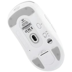 AULA SC680 Tri-Mode PAW3395 Sensor, Adjustable 26000 DPI Wireless Gaming Mouse White