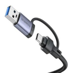 Baseus B0005280B811-13 Hub 4in1 UltraJoy USB-A&USB-C to 4xUSB3.0+USB-C – Grey - Image 3