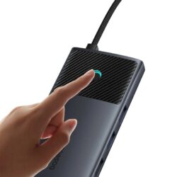 Baseus Metal Gleam Series II 11-in-1 USB HUB Cosmic Black-B00061801123-00 - Image 5