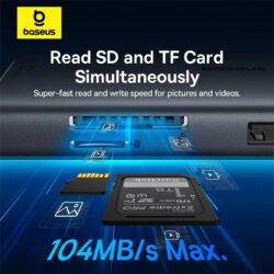 Baseus Metal Gleam Series II 11-in-1 USB HUB Cosmic Black-B00061801123-00 - Image 13