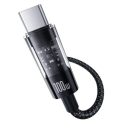 BASEUS GEM SERIES CABLE C TO C 2M 100W - Image 5