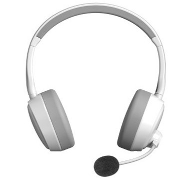 BH230Wireless Headset A4tech BH230 Fstyler Bluetooth v5.3 Wireless Headset White - Image 1