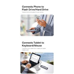 Baseus 11 Port HUB Metal Gleam Series B00030709811-00 - Image 10