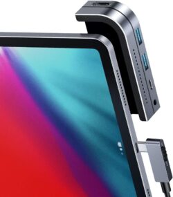 Baseus Bend Angle No.7 Multifunctional Type-C HUB Converter Upgrade Space Gray - Image 6