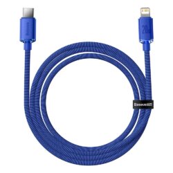 Baseus Crystal Shine Series Fast Charging Data Cable Type-C to iP 20W 1.2m Blue - Image 4
