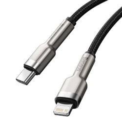 Baseus Cafule Series Metal Data Cable Type- C to iP PD 20W 1m Black - Image 3