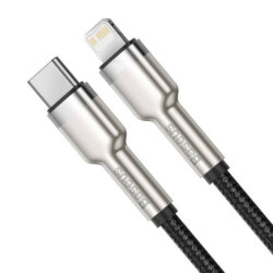 Baseus Cafule Series Metal Data Cable Type- C to iP PD 20W 1m Black - Image 2