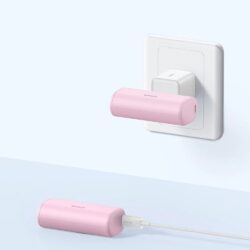 Baseus Compact Fast Charging Power Bank Type-C Edition, Pink - Image 4