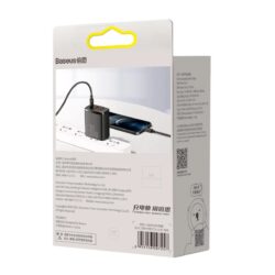 Baseus Compact Quick Charger 2U+C 30W CN Black - Image 13