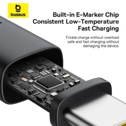 Baseus Dura Series Fast Charging Cable Type-C to Type-C 100W 1m Gold+Black - Image 13