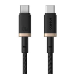 Baseus Dura Series Fast Charging Cable Type-C to Type-C 100W 1m Gold+Black - Image 2
