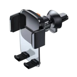 Baseus Easy Control Clamp Car Mount Holder (Air Outlet Version) Black - Image 2