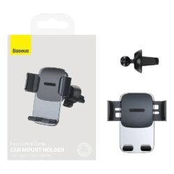 Baseus Easy Control Clamp Car Mount Holder (Air Outlet Version) Black - Image 6