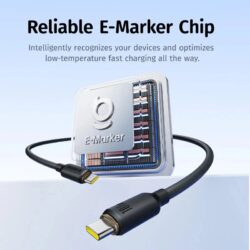 Baseus Foamed Silicone Fast Charging Data Cable USB-C to USB-C 100W Black 2m - Image 4