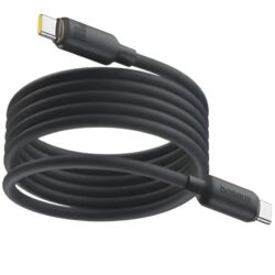 Baseus Foamed Silicone Fast Charging Data Cable USB-C to USB-C 100W Black 2m - Image 2