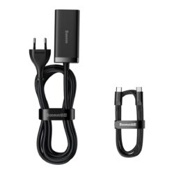 Baseus GaN3 Pro Desktop Fast Charger 2U+2C 100W EU Black - Image 6