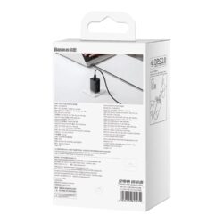 Baseus GaN5 Pro Fast Charger 2C+U 65W CN Black (Include: Baseus Xiaobai series fast charging Cable Type-C to Type-C 100W (20V/5A) 1m Black） - Image 10