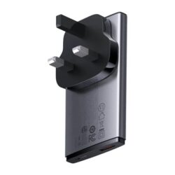 Baseus GaN5 Pro Ultra-Slim Fast Charger C+U 65W (Overseas Edition) Gray - Image 4