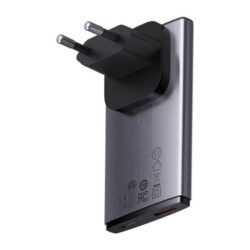 Baseus GaN5 Pro Ultra-Slim Fast Charger C+U 65W (Overseas Edition) Gray - Image 3