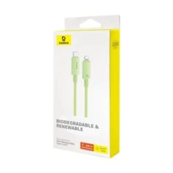 Baseus Habitat Series Fast Charging Cable Type-C to iP 20W 1m Natural Green - Image 11