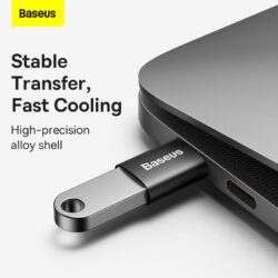 Baseus Ingenuity Series TYPE C TO USB OTG 3.1 Black - Image 8