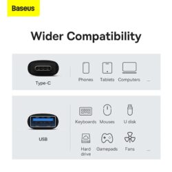 Baseus Ingenuity Series TYPE C TO USB OTG 3.1 Black - Image 12