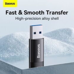 Baseus Ingenuity Series Mini OTG Adaptor USB 3.1 to Type- C  Black - Image 5