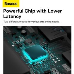 Baseus Network Adapter Lite Series External USB Type-C to RJ-45 up to 1Gbps (1000Mbps) Black (WKQX000301) - Image 5