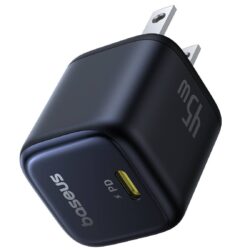 Baseus OS- PicoGo GaN Fast Charger 1C 45W US Cosmic Black - Image 3