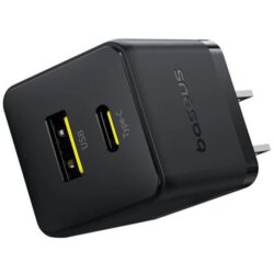 Baseus Palm Fast Charger C+U 30W US Cluster Black  (P1011160B113-00) - Image 2