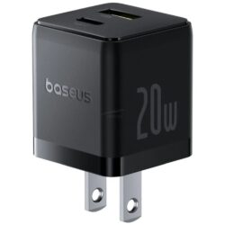 Baseus OS- Palm Fast Charger C+U 20W US Cluster Black (P10111609113-01) - Image 2