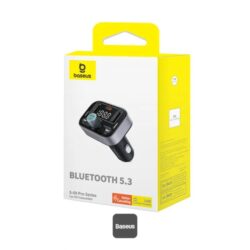 Baseus S-09 Pro Series Car FM Transmitter Cluster Black - Image 9