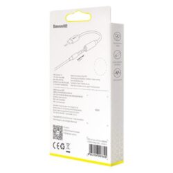 Baseus Headphone Adapter Type-C to 3.5MM Female Adaptor L54 - Black - Image 7