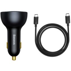 Baseus Car Charger 160W Qualcomm Quick Charge 5 Technology 2C+U - Image 4