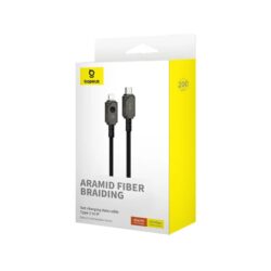 Baseus Unbreakable Series Fast Charging Data Cable Type-C to iP 20W 2m Cluster Black - Image 13