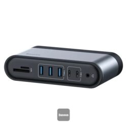 Baseus UnionJoy 14-Port Three-Screen Multifunctional Type-C HUB Adapter B00532303812-00 - Image 3