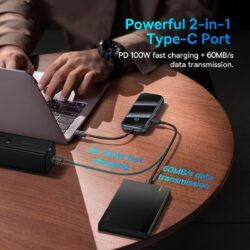 Baseus (8 Ports) Acme Joy Type-C HUB -WKJZ010613 - Image 7