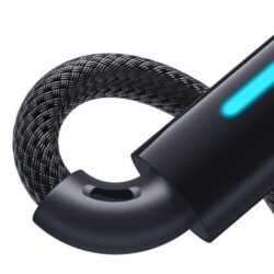 Baseus Lit Button-Control Fast Charging Data Cable USB-C to iP 20W 2m - Image 4