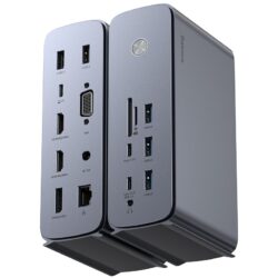 Baseus Union Joy Pro 17 Port Four-Screen Multifunctional HUB Docking Station WKSP090113 - Image 5