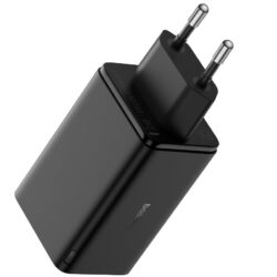 Baseus GaN6 Pro Fast Charger 2C+2U 65W US with USB-C/USB-C Cable - Image 2